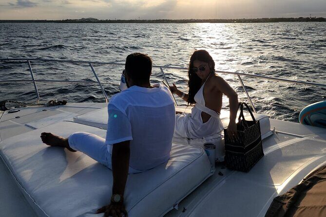 2 Hour Sunset - 47' Azimut, Tulum, Playa del Carmen, Riviera Maya - Snorkeling and paddle boards: included, but bring the right gear