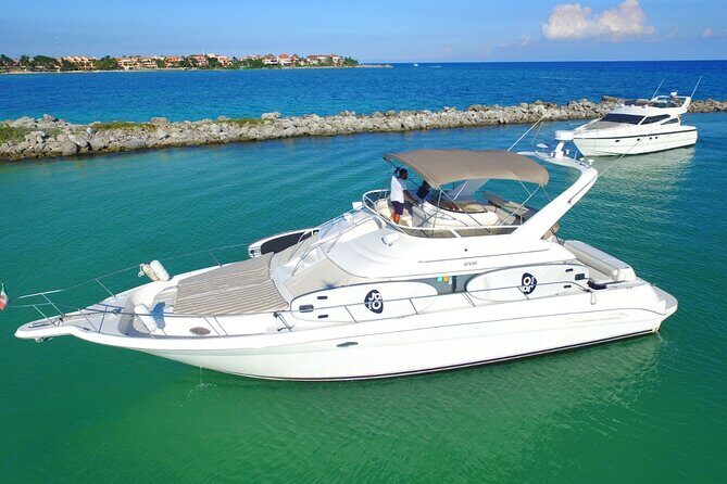 4 Hour - 51' Sea Ray, Tulum, Playa del Carmen, Riviera Maya - Entering The Yacht World: Bluetooth, Open Bar, and “Own Group” Energy