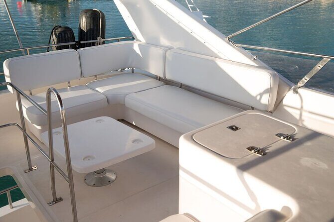 4 Hour - 60' Neptunus - Tulum, Playa del Carmen, Riviera Maya - The Coastal Cruise + La Bocana Caleta Yacht Party Part