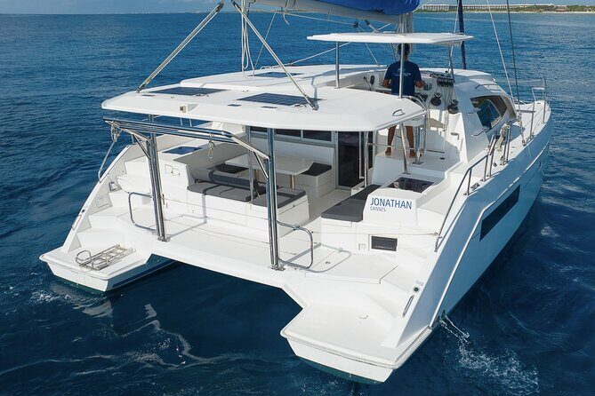 5-Hour 38'Luxury Catamaran All-Inclusive Tulum & Playa del Carmen - A private catamaran day that feels simpler than it sounds