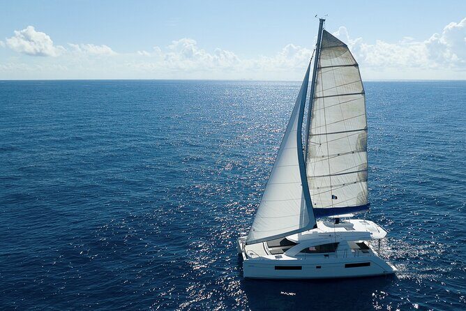 5-Hour 38'Luxury Catamaran All-Inclusive Tulum & Playa del Carmen - Stop 1 at In-Ha: snorkeling in calmer reef water and the sea turtle chance