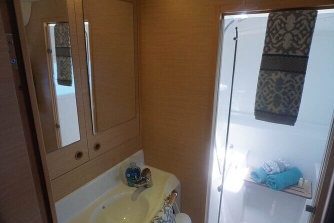 5H Private 40'Catamaran All-Inclusive in Tulum & Playa del Carmen - Snorkeling gear, towels, and getting comfortable fast