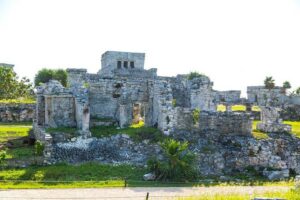 5X1: Tulum and Coba Ruins, Cenote & Mayan Village Full Day Tour - Tulum Archaeological Site: Sea-Front Ruins With a Short Window to Explore
