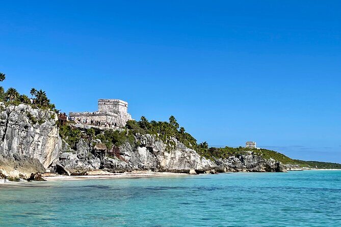 All-Inclusive! Tulum Ruins, Tequila Tasting + Swim in 3 Cenotes in Small Group! - The Playa Pescadores option: see Tulum from the Caribbean and snorkel the reef