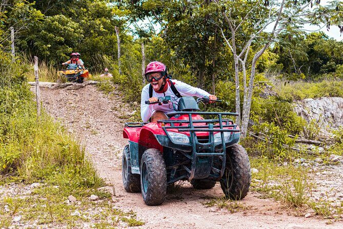 ATV Adventure to Jade Cavern with transfer - Jade Cavern Cenote Stop: Stalactites, Cave Atmosphere, and the Swim Reality