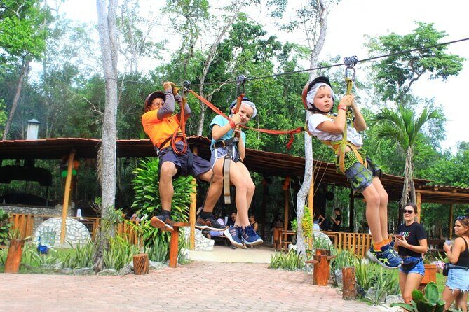 ATV Adventure with Ziplines & Cenote from Playa del Carmen - The 3-Zipline Circuit: Fast, Follow-the-Guide, and Know the Limits