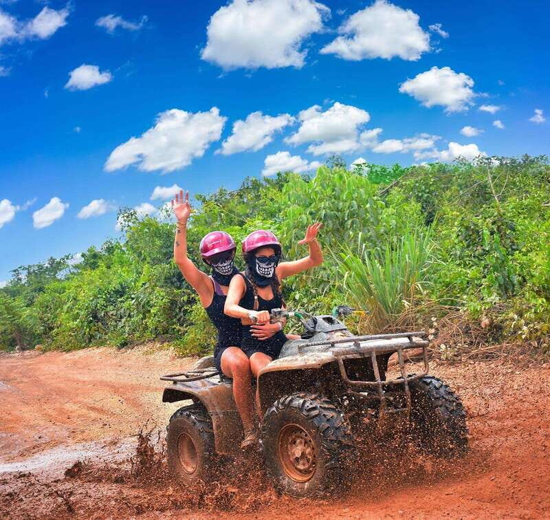 Cancun: Jungle ATV Tour, Ziplining, and Cenote Swim - Ziplining Over the Canopy: Nervous Excitement, No Tech Skills Needed