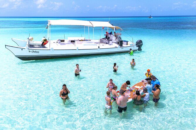 Catamaran Snorkel Adventure to El Cielo and The Money Bar Beach - The Money Bar Beach Club: included access, not included purchases