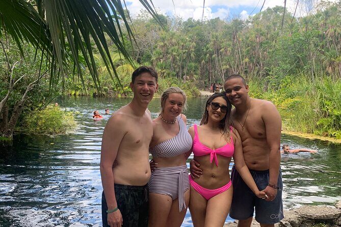 Cenote Triple Adventure Tour in Tulum - Gran Cenote: the open-and-closed cave vibe and snorkel time