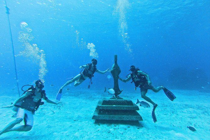 Chankanaab Cozumel Scuba Diving - Chankanaab Adventure Beach Park time: hammocks, palapas, and post-session perks