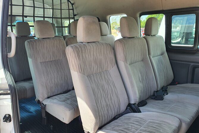 Cheaper Shared Shuttle from airport to any resort in Cozumel - Luggage reality check: one documented bag per person