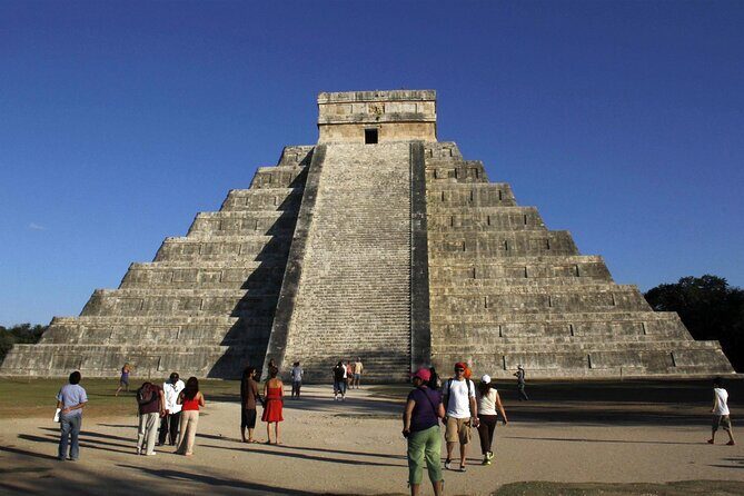 Chichen Itza, Cenote Hubiku, and Ek Balam- Small Group - Ek Balam: climbing for views and seeing carvings up close