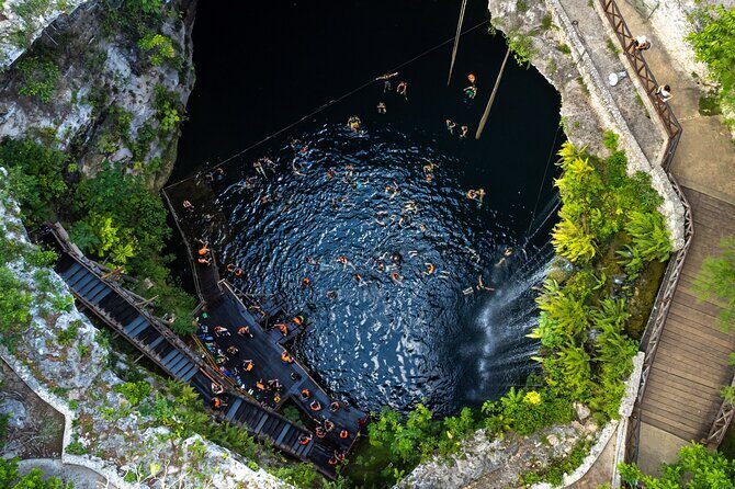 Chichen Itza & Ekbalam with Cenote swim from Playa del Carmen - Lunch, drinks, and when you’ll actually feel fed