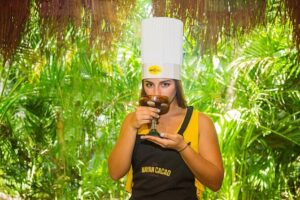 Chocolate & Margarita Workshop - The Mayan Cacao Company experience: currency, gardens, and a cacao tortilla