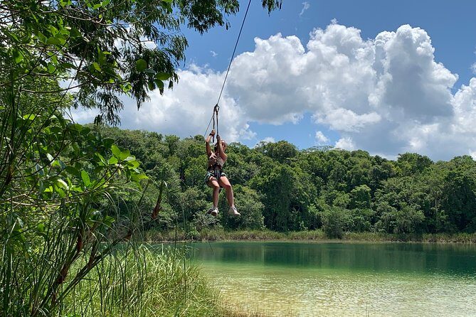 Coba Ruins and Punta Laguna Monkey Reserve Day Tour from Tulum - Coba ruins by bike, with the Nohoch Mul climb you’ll remember