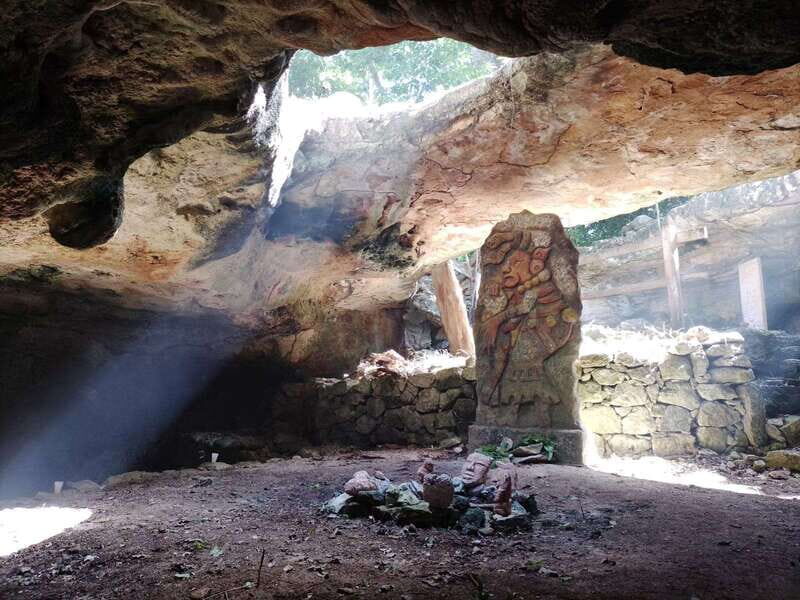 Cozumel: 5-Hour Private Caves and Ruins Tour with Lunch - Chen Rio Beach and Lagoon: Caribbean Views With a Wildlife Beat