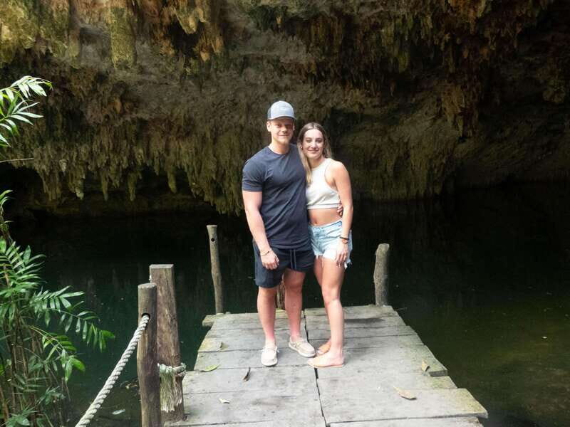 Cozumel: ATV Off-Road Adventure to Jade Cavern - El Cedral Mayan village stop: included guidance, extra entry fee