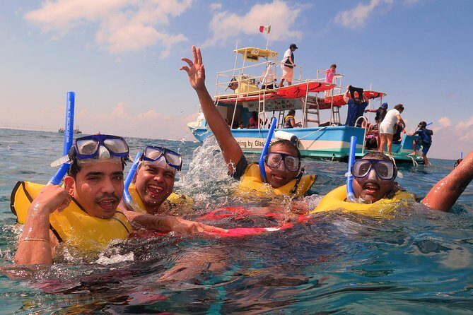 Cozumel Coral Reef Snorkeling by Glass Bottom Boat with Guide - Stop 2 and 3: Paraiso Reef split into shallow and deeper snorkeling