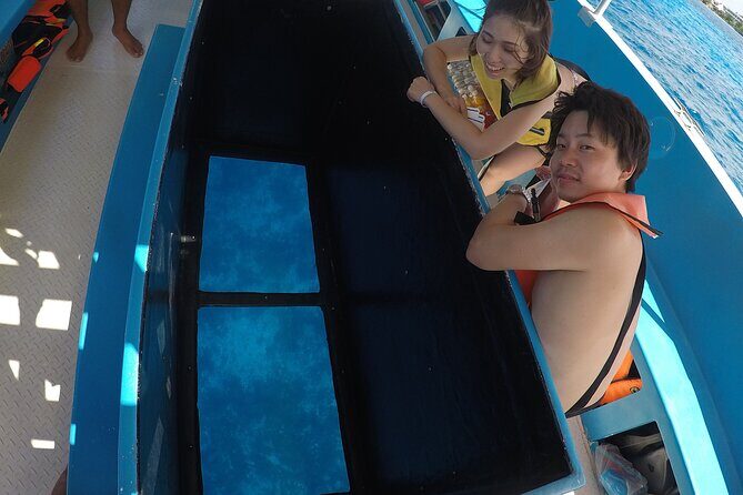 Cozumel Coral Reef Snorkeling by Glass Bottom Boat with Guide - Safety and guidance: the biggest value of the crew