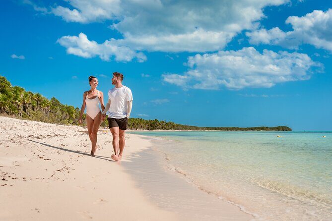 Cozumel, Day Pass Access at KUZÁ Beach & Adventure Park - Beach time with shaded hammocks and real-water conditions