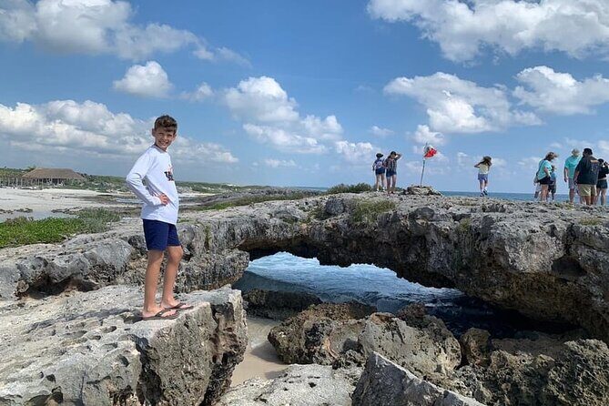 Cozumel In Buggy With Beach Time - Stop 2: Playa Chen Rio for a nature and wavebreaker pause