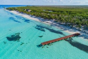 Cozumel: KUZÁ Beach Pass with Buffet, Open Bar & Activities - Beach time at a large private stretch in Cozumel