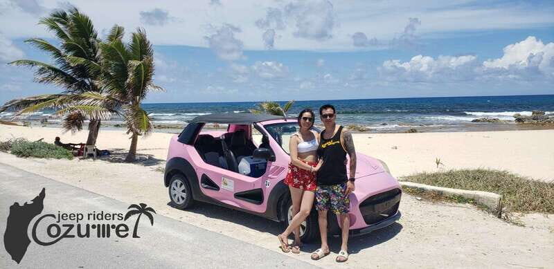 Cozumel: Private Buggy Tour with Lunch & Snorkeling - The east-side virgin beach feel at San Martín