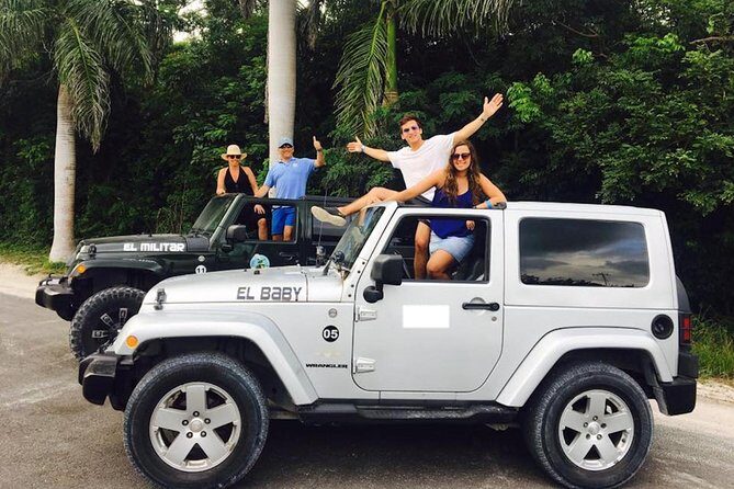 Cozumel Private Jeep Tour with Snorkeling Experience and Lunch - El Mirador lookout: handmade goodies plus an ancient-rock view