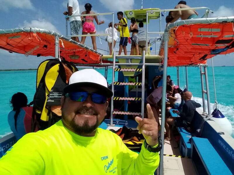 Cozumel: VIP Glass Bottom Boat & Snorkeling 3 Reefs Tour - Reef Stops 2 and 3: Shallow/Deep Paradise-Style Areas and the Best Fish Variety