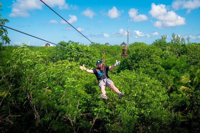 Cozumel zipline thrill adventures - Safety Setup You Feel in Your Harness: From Briefing to 45 Feet Up