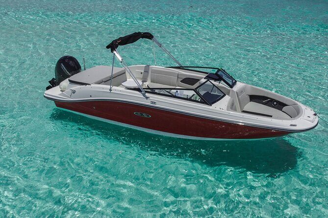Deluxe Private Boats - 24 ft Sea Ray - San Miguel de Cozumel Cruising with a Flexible Itinerary