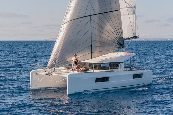 Deluxe Private Boats - 40 ft Catamaran - Stop 1 on Cozumel: A Snorkel Check, Then Lunch Time