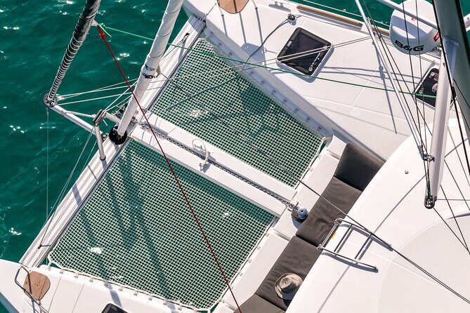 Deluxe Private Boats - 40 ft Catamaran - Snorkeling Gear and Life Vests: What You’ll Get