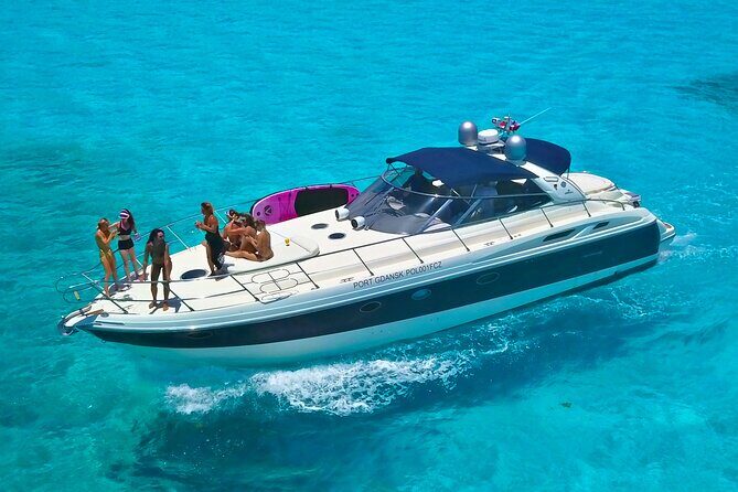 DIVA 60ft Elite Italian Yacht Experience in Cancun - Playa Norte Time and Punta Sur Views Without the Rush