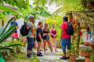 E-Bike Adventure in Cozumel - West Side Ride N' Snorkel - Stop 1: rolling out past the island’s shoreline