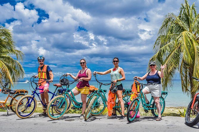 E-Bike Adventure in Cozumel - West Side Ride N' Snorkel - Stop 2: Cenote Aerolito de Paraiso and that short fresh-water reset