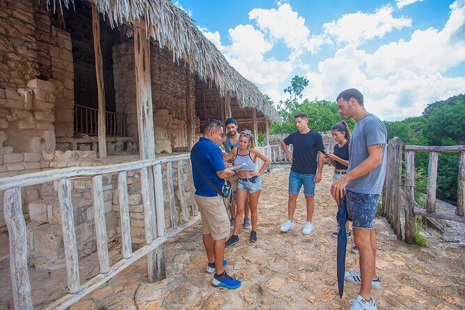 Ek Balam, Mayan Cenote and Valladolid - Ek Balam Ruins: Jungle-Quiet Mayan Architecture and That Acropolis View