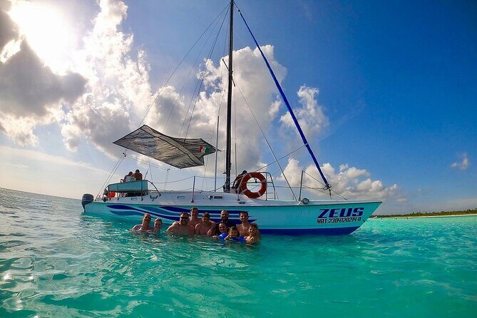 El Cielo Cozumel Snorkeling trip by Catamaran - Entering the reef circuit: El Cielo, Chankanaab, and protected waters