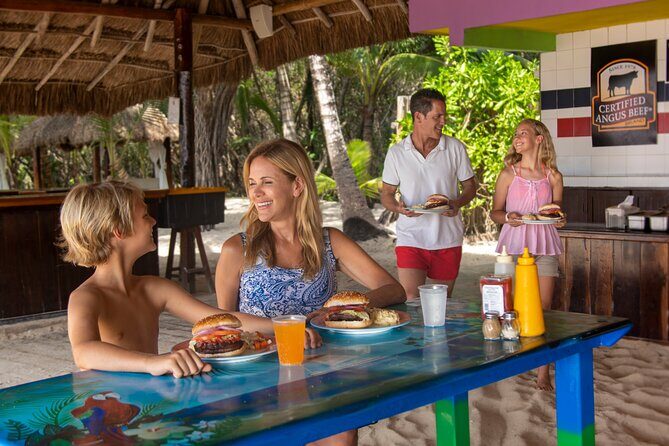 El Cielo, Palancar Snorkel & Beach Party Experience - Catamaran, Reef Snorkel, and Beach-Party Combo in Cozumel