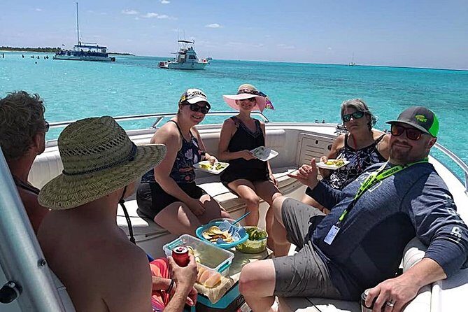 "First Lady" Private Snorkel & El Cielo Sandbar Combo - Fishing and how it may change: plan for options, not guarantees