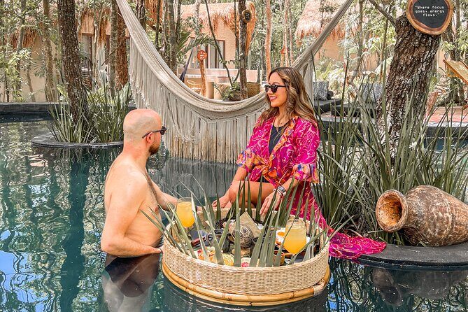 Floating breakfast in The Yellow Nest (near Dos Ojos cenote) - Price and value: is $88.82 worth it?