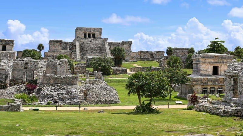 From Cancun: Day Trip to Tulum, Cenote & Playa del Carmen - Tulum archaeological zone: what the guide experience adds