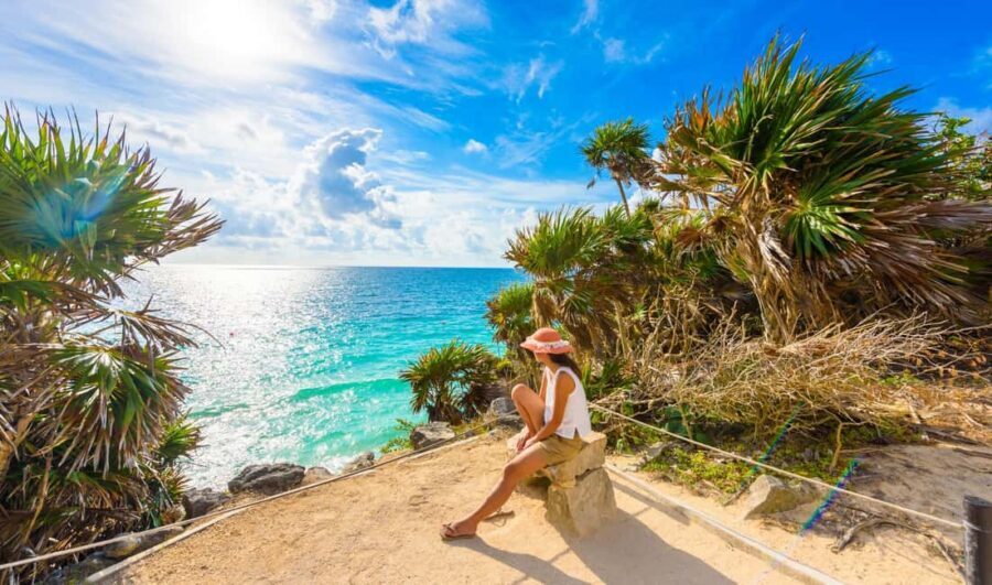 From Riviera Maya: Tulum, Cenote, & Akumal Turtle Swim Trip - Cenote Mariposa: open-cenote swim, rock shapes you can’t fake, and a full lunch block