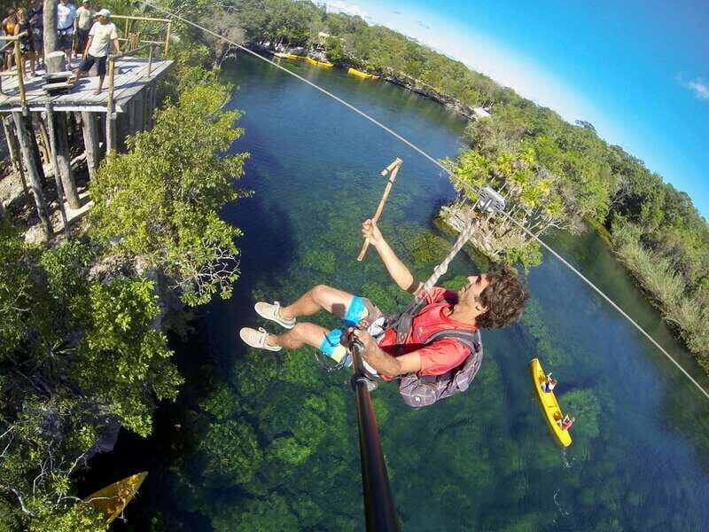 From Tulum: Four-Cenote Adventure - Pirañas Cenote Swimming: More Water, Less Showboating