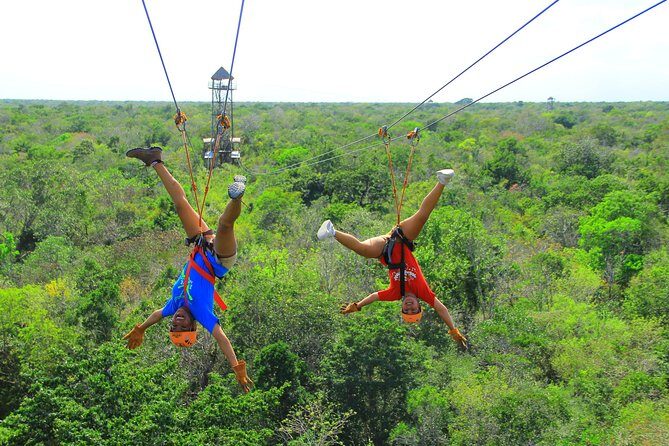 Full-Day Snorkel Extreme Adventure Tour from Riviera Maya - Rappel Tower: A Short Drop That Still Feels Like a Moment