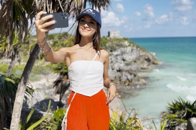 Full Day Tour to Tulum Cenote and Swim with Turtles in Akumal - Tulum: Mayan cliffside views, ruins time, and the market reality