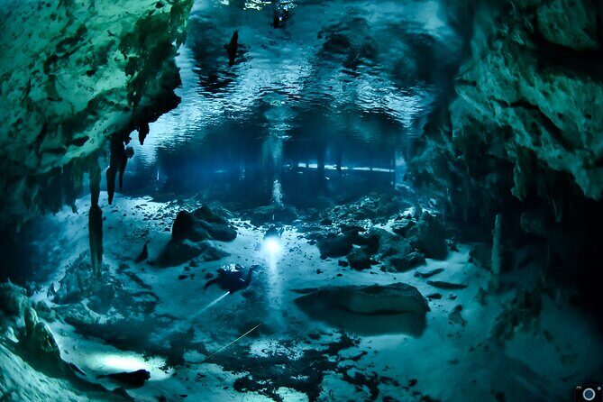 Go for 2 dives in cenote Dos ojos for certified divers - Equipment logistics: included gear, stairs, and staying comfortable