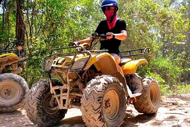 Half-day Adventure: Cenote + Ziplining + ATV Tour - ATV jungle trails: what you’re signing up for