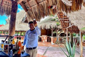 Half-Day Island Tour with Mayan Experience & Beach Break - Palm Beach: the longer beach club stop (and where extras show up)
