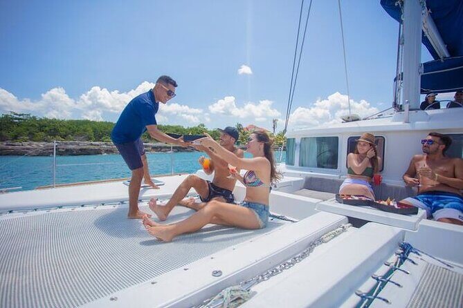 Half Day Luxury Sailing Experience in Riviera Maya with Open Bar - What you really get on board: open bar, gourmet lunch, and paddle boards